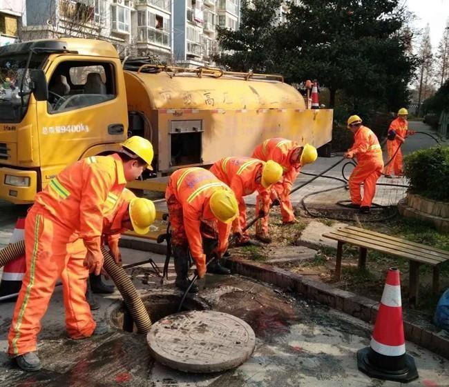 后安镇市政管道清淤